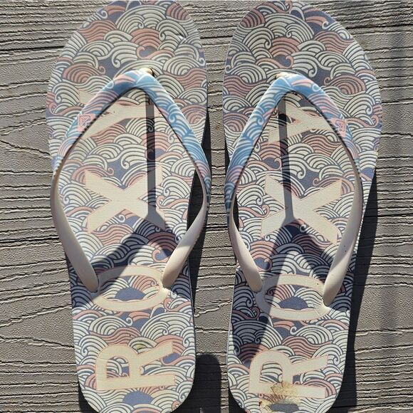 Flip flops summer bundle of 6 womens size 8 - Picture 11 of 14